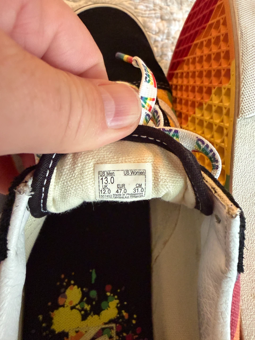 Vans Old Skool Pride Rainbow Shoes - photo 4