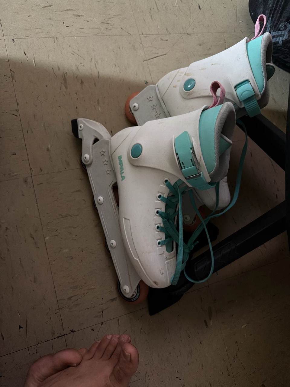 Impala Inline Skates White/Aqua