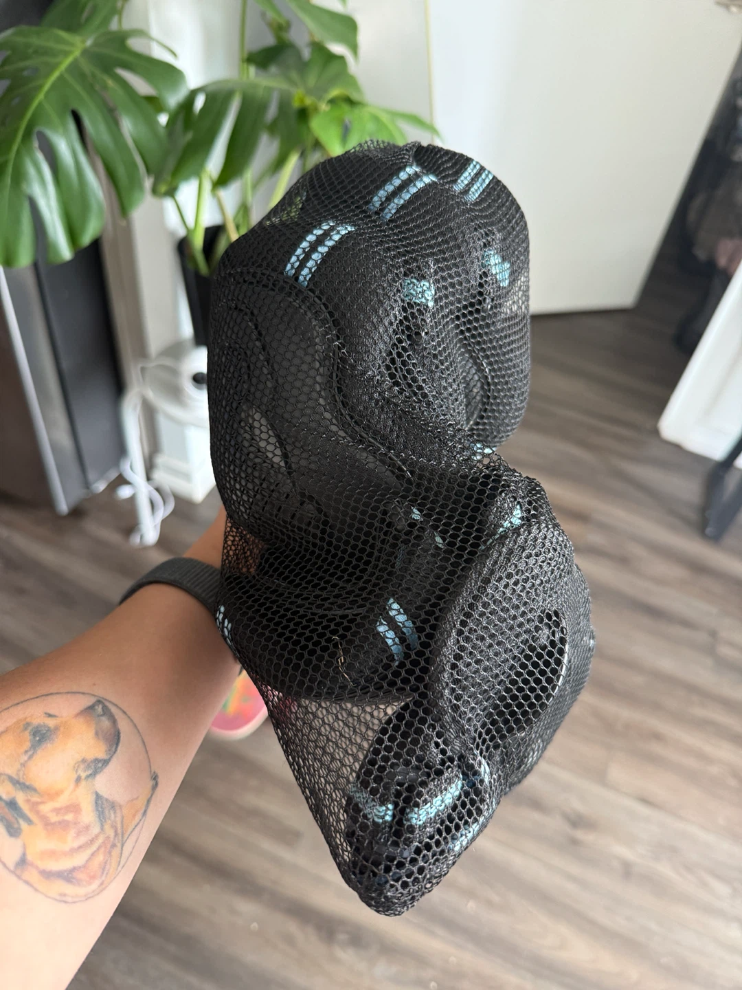 Black Protective Gear Set with Mesh Bag