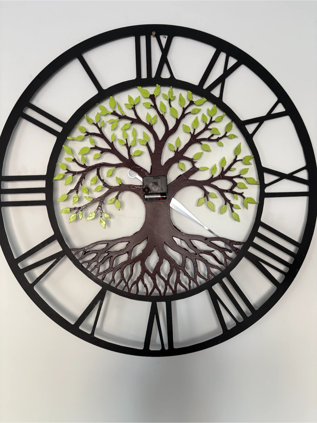 75 cm (30”) Metal Tree of Life Wall Clock - photo 2
