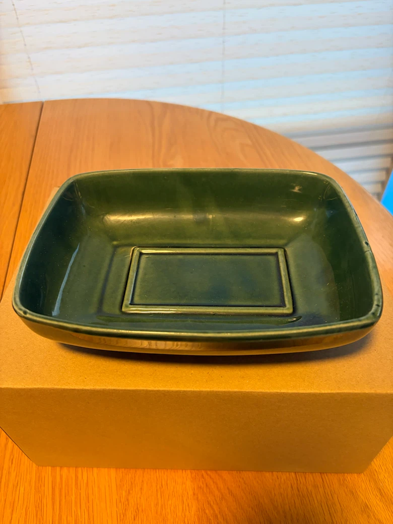 Green Ceramic Dish 423-USA - photo 3