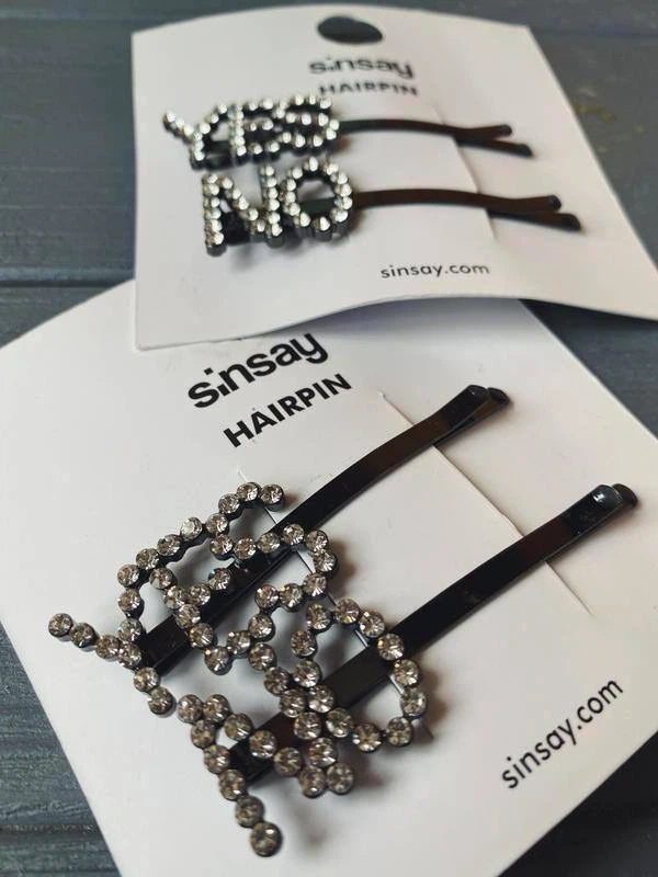 Crystal Hairpins - different styles - photo 4