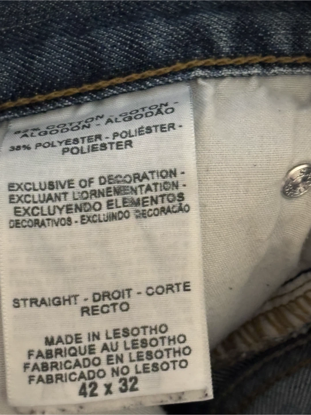 Levi Strauss Signature Straight Fit Jeans - photo 3