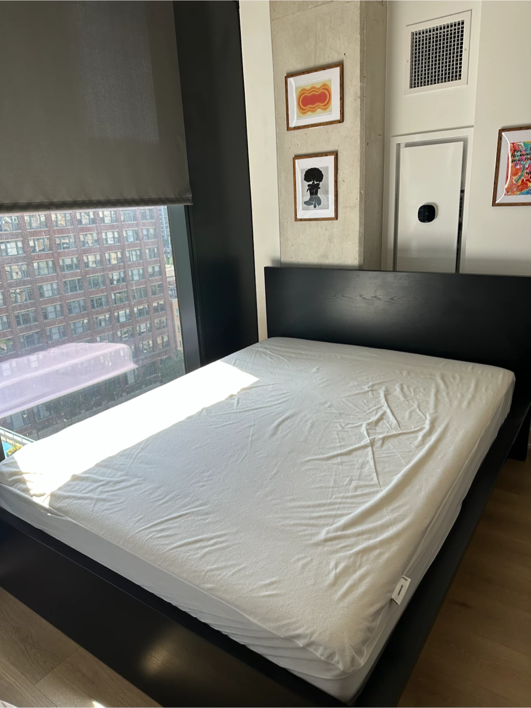 Queen Bed Frame + Mattress