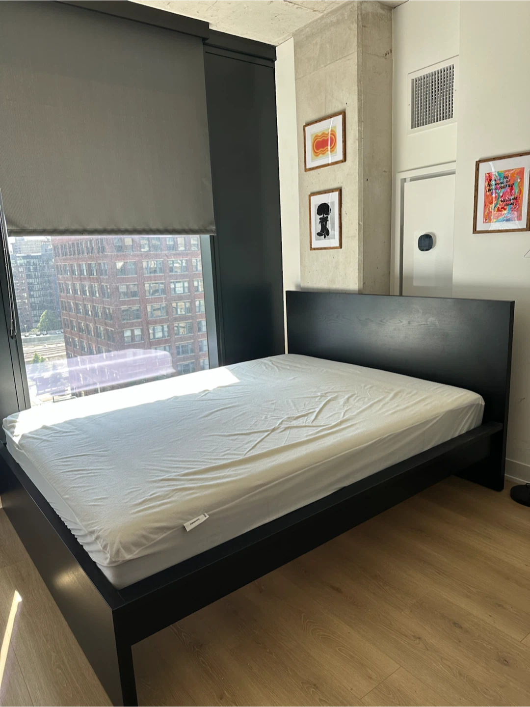 Queen Bed Frame + Mattress - photo 2