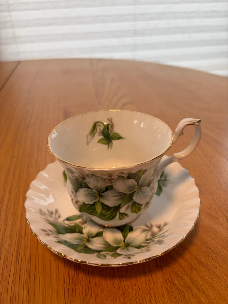 Royal Albert Trillium Teacup and Saucer