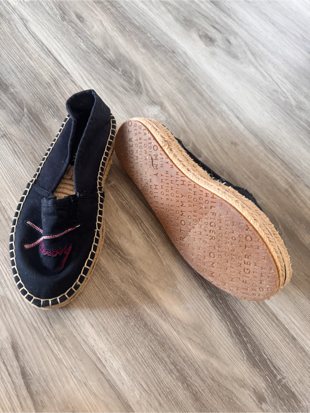 Tommy Hilfiger Black Espadrille Flats - photo 4