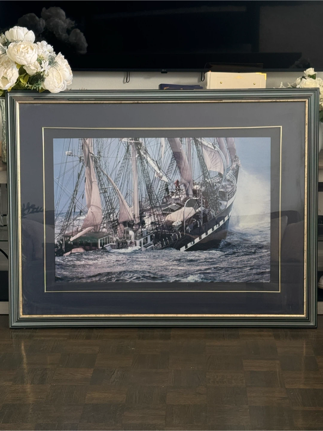Philip Plisson “Le Siècle du Belem” Framed Art Print
