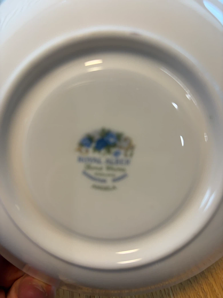 Royal Albert "Rose Confetti" Teacup and Saucer Set - photo 2