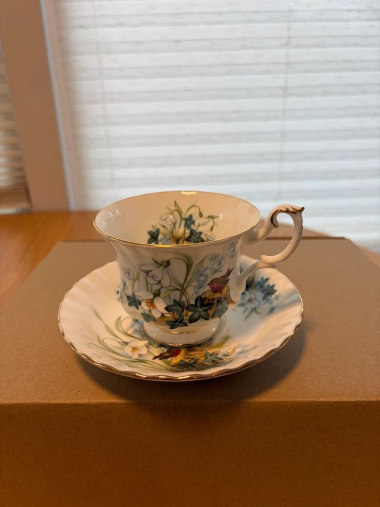 Royal Albert Bone China Teacup and Saucer Set - photo 3