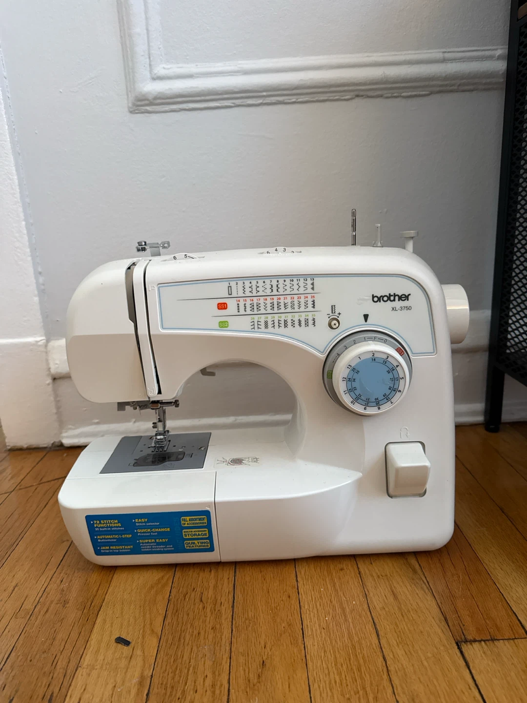 Brother XL-3750 Sewing Machine with Case