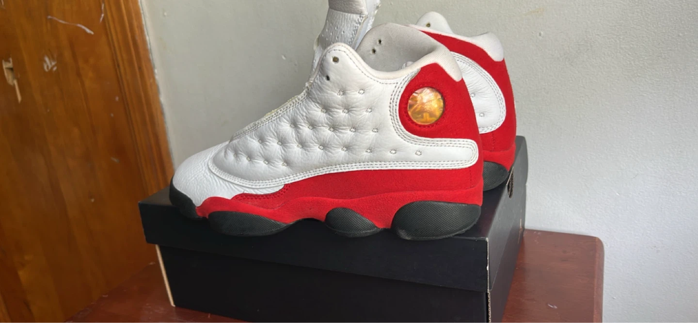 Air Jordan 13 Red White - photo 3