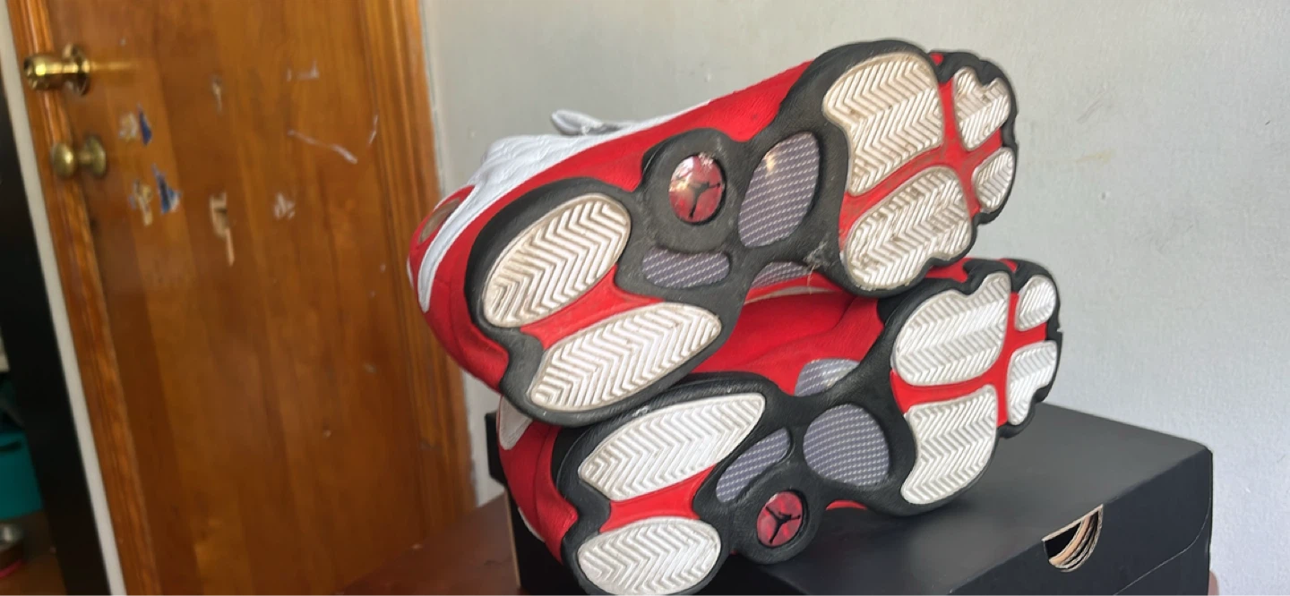 Air Jordan 13 Red White - photo 4