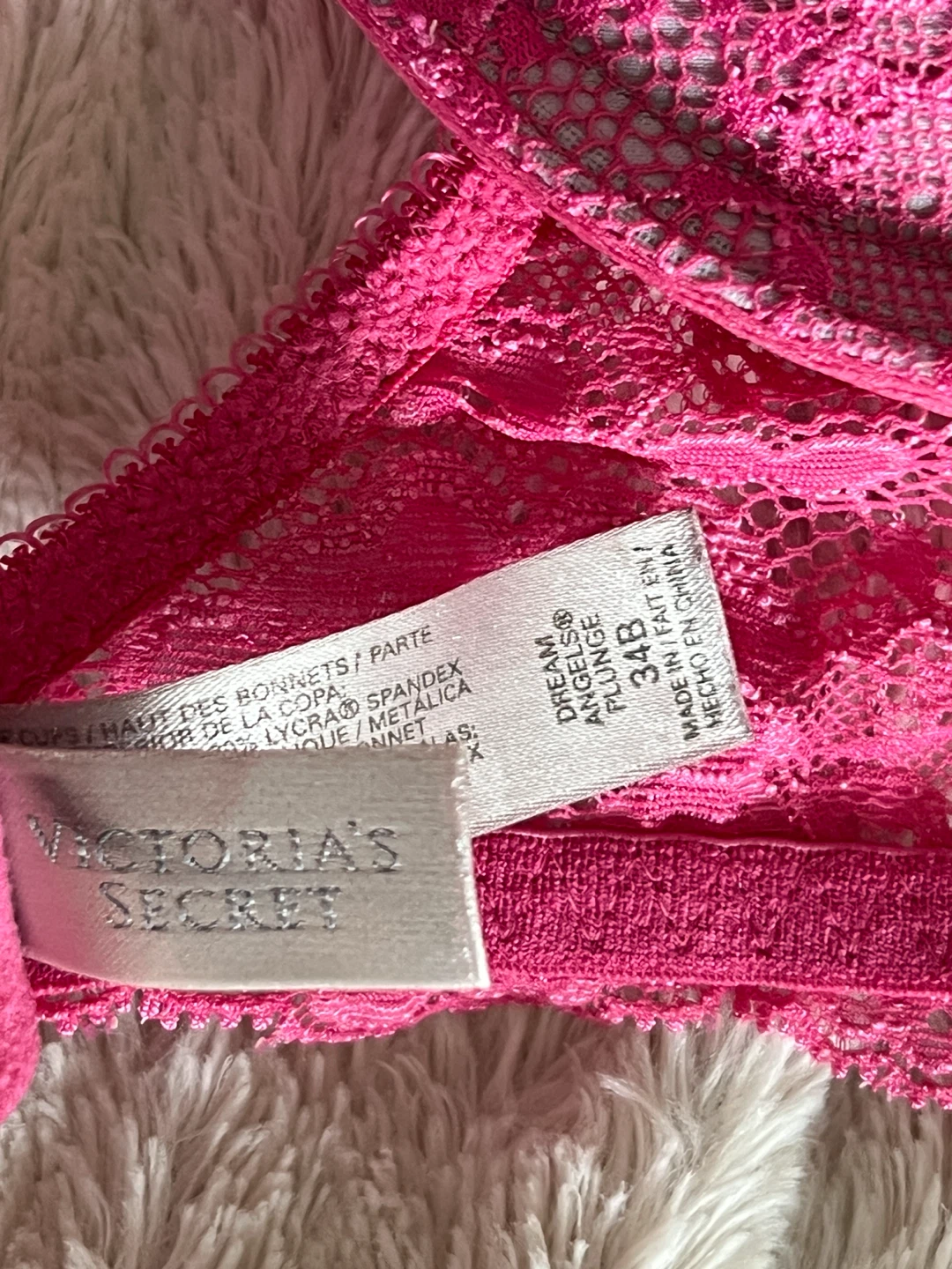 Victoria's Secret Bras (Pink 34B, Lime Green 32C) - photo 2