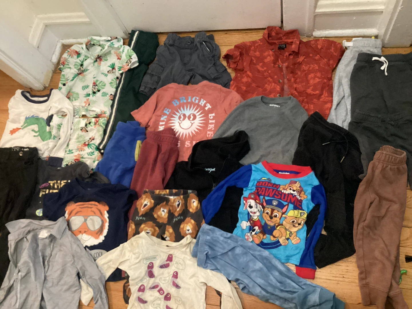 3T 24+ pieces Kids' Clothing Bundle - summer/fall mix