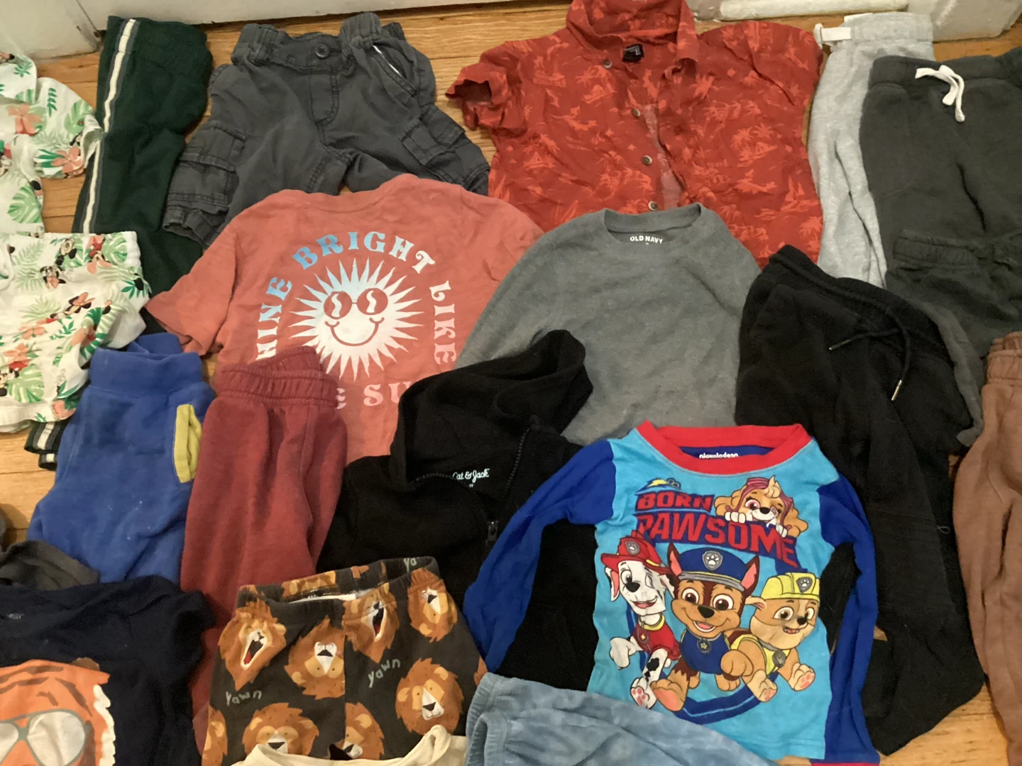 3T 24+ pieces Kids' Clothing Bundle - summer/fall mix - photo 3