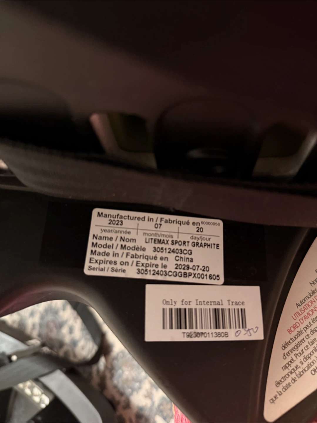 Evenflo infant car seat - photo 5
