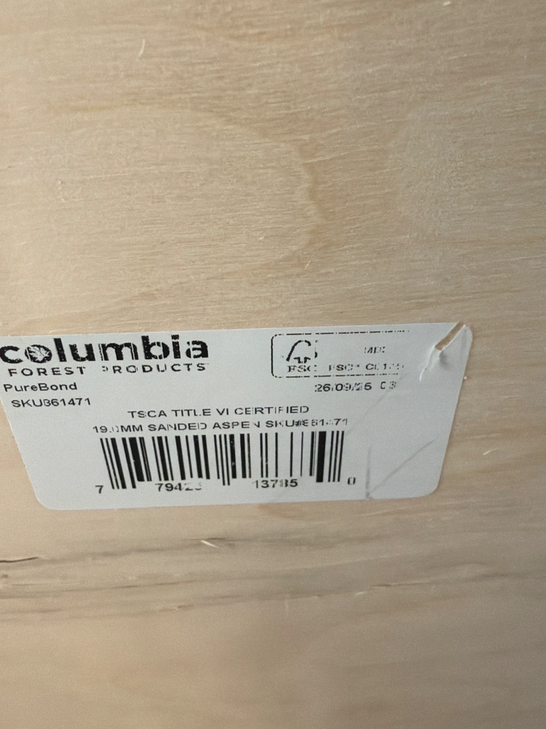 Columbia PureBond Plywood Sheet - photo 2