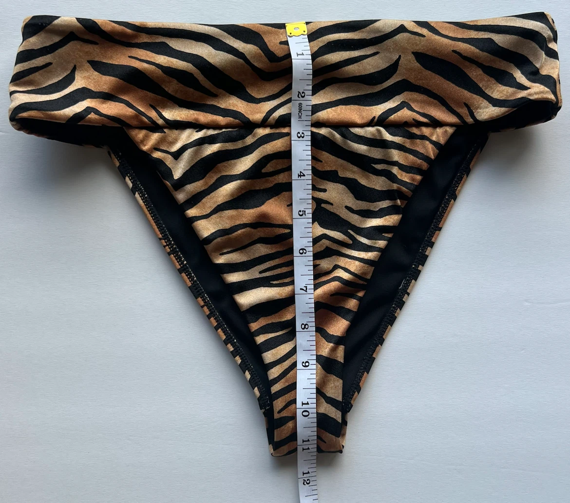 Tiger Print Bikini Bottoms - photo 2