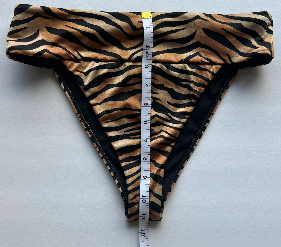 Tiger Print Bikini Bottoms - photo 3