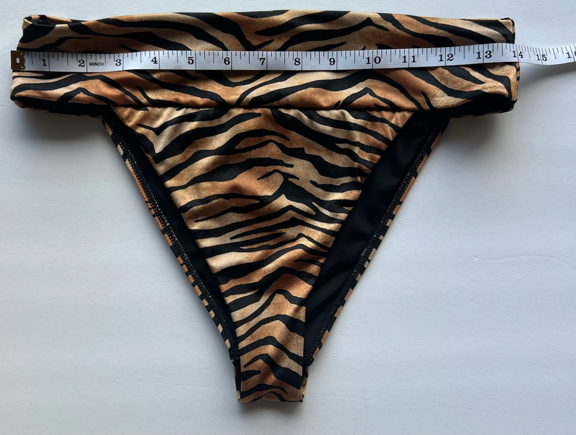 Tiger Print Bikini Bottoms - photo 4