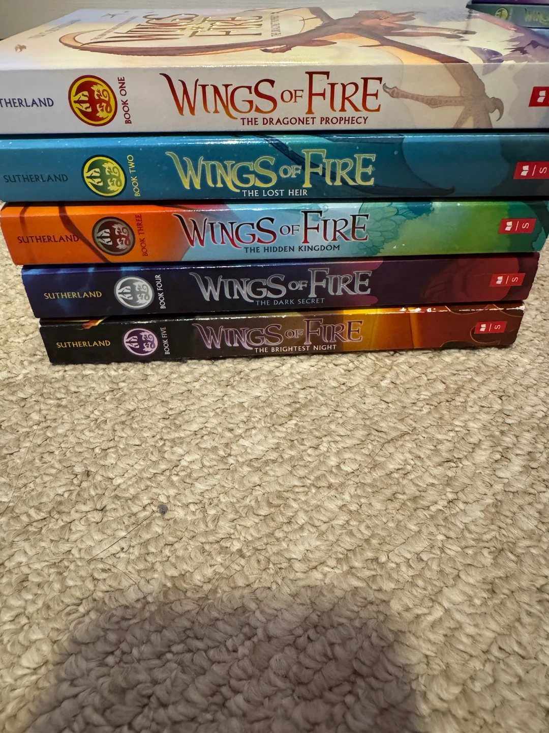 Wings of Fire Book Series by Tui T. Sutherland - photo 3