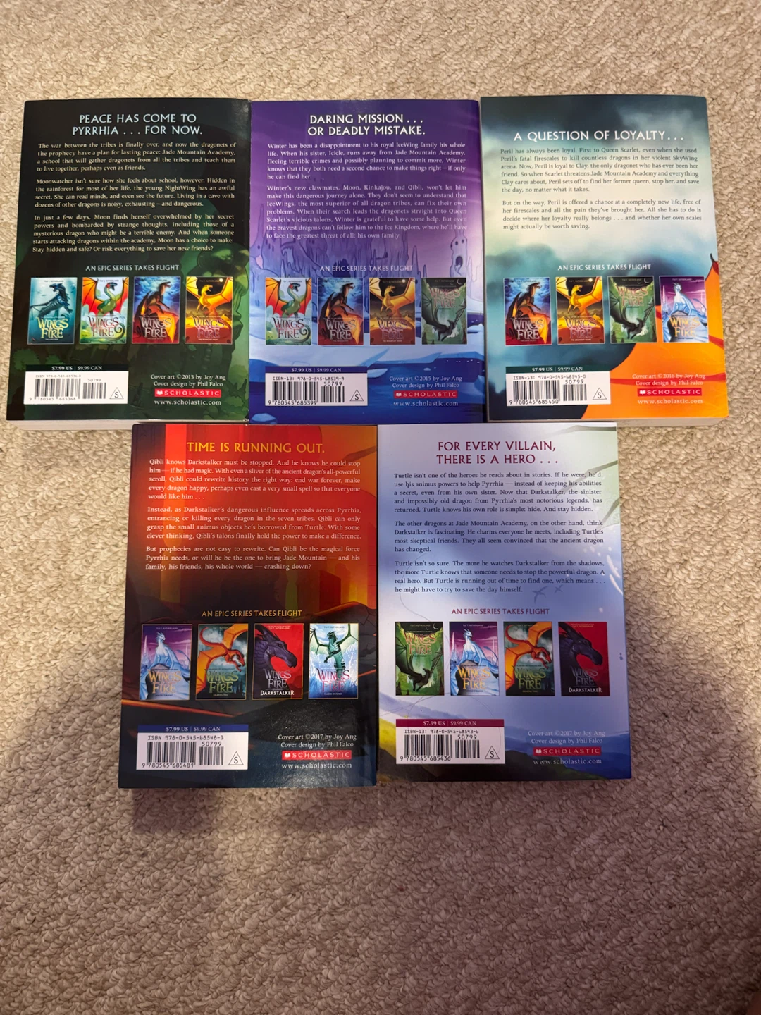 Wings of Fire Book Series Collection - photo 2