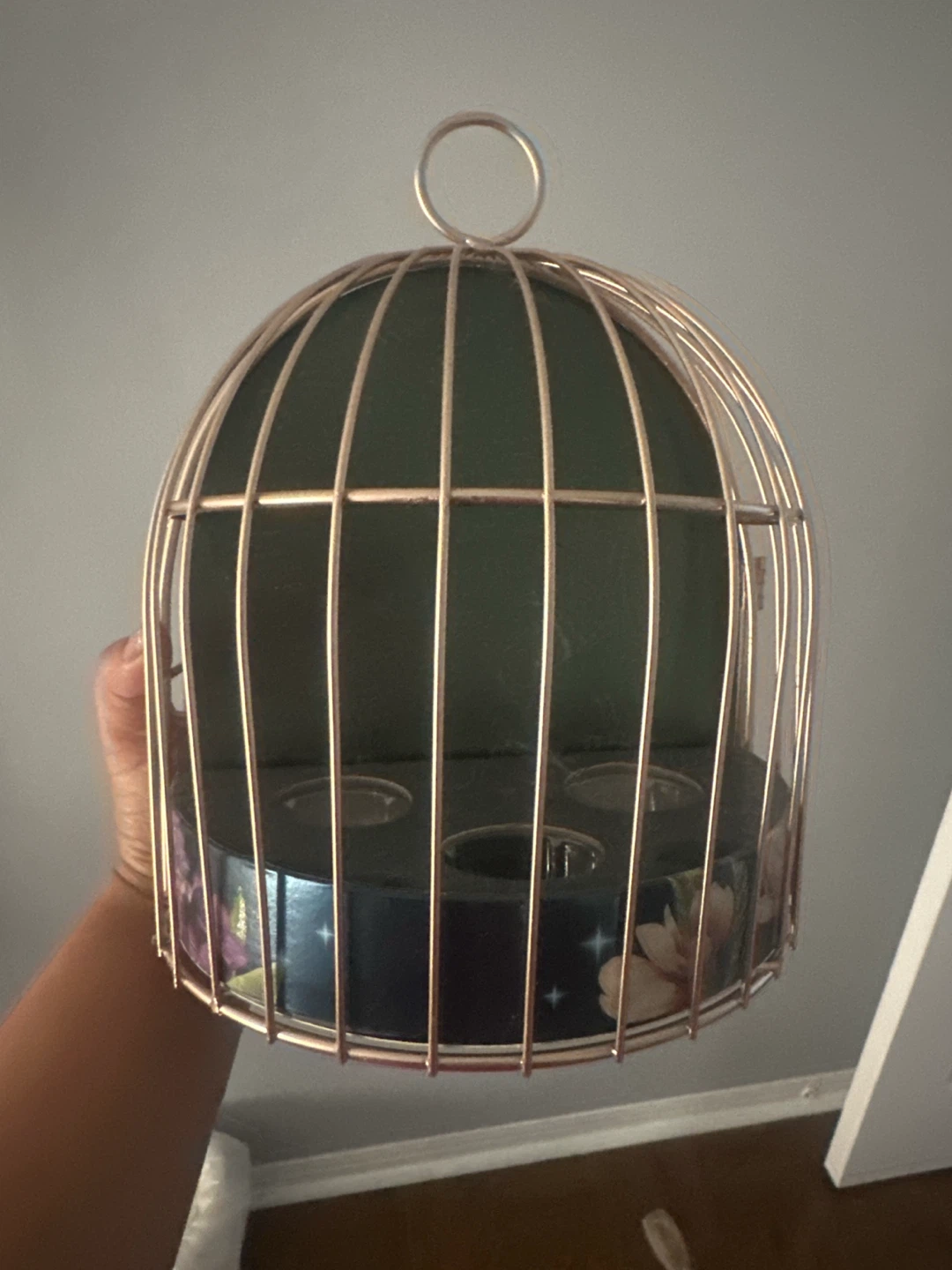 Decorative Birdcage Candle Holder