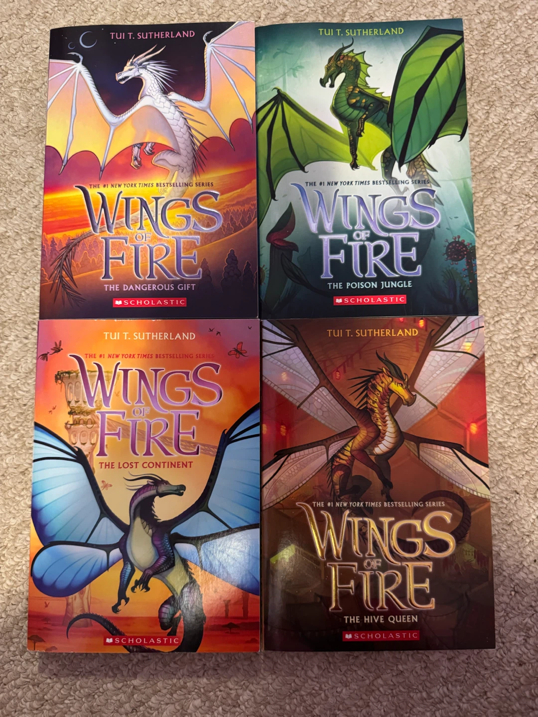 Wings of Fire Book Series by Tui T. Sutherland