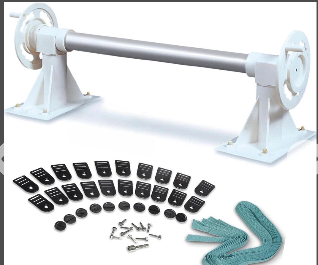 In-Ground Swimming Pool Solar Cover Reel System