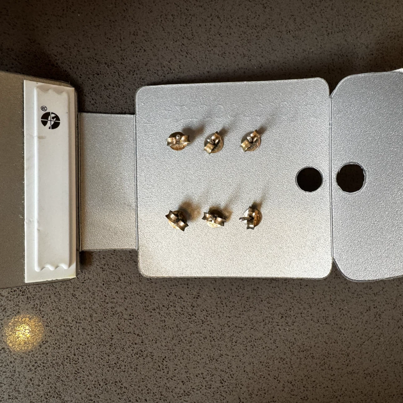 2 sets stg silver/CZ studs - photo 4
