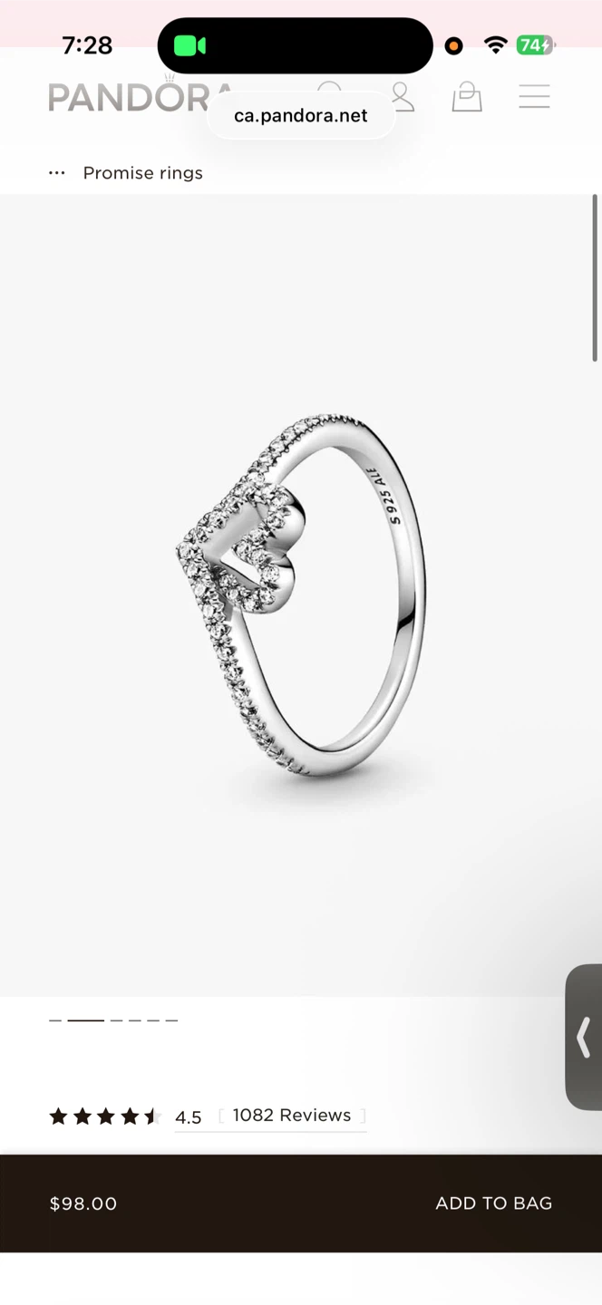 Pandora ring
