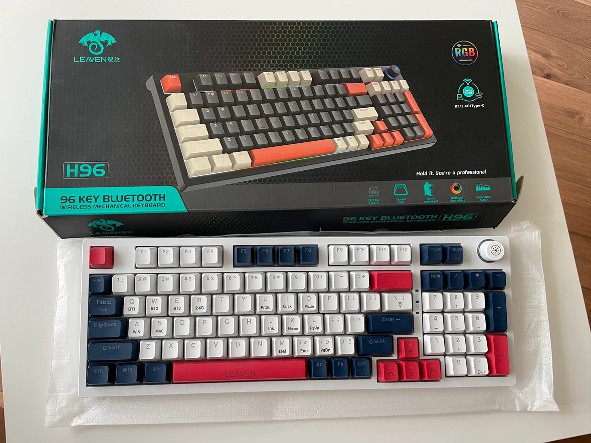 LEAVEN H96 96 Key Wireless Mechanical Keyboard