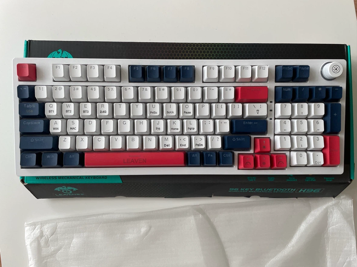 LEAVEN H96 96 Key Wireless Mechanical Keyboard - photo 2