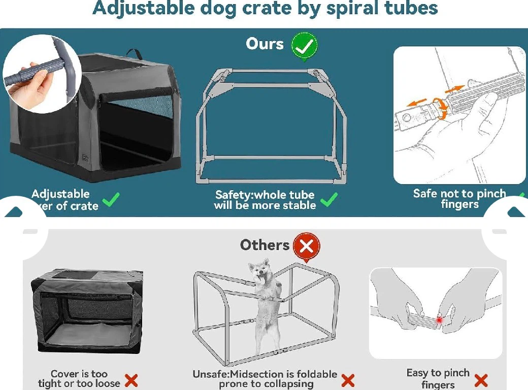 PETSFIT Soft Dog Crate - photo 2