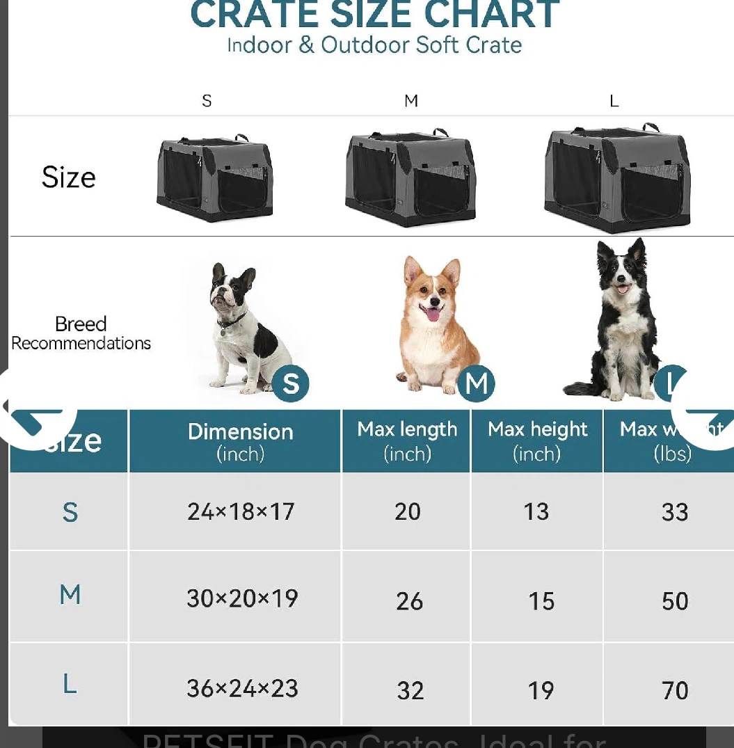 PETSFIT Soft Dog Crate - photo 3