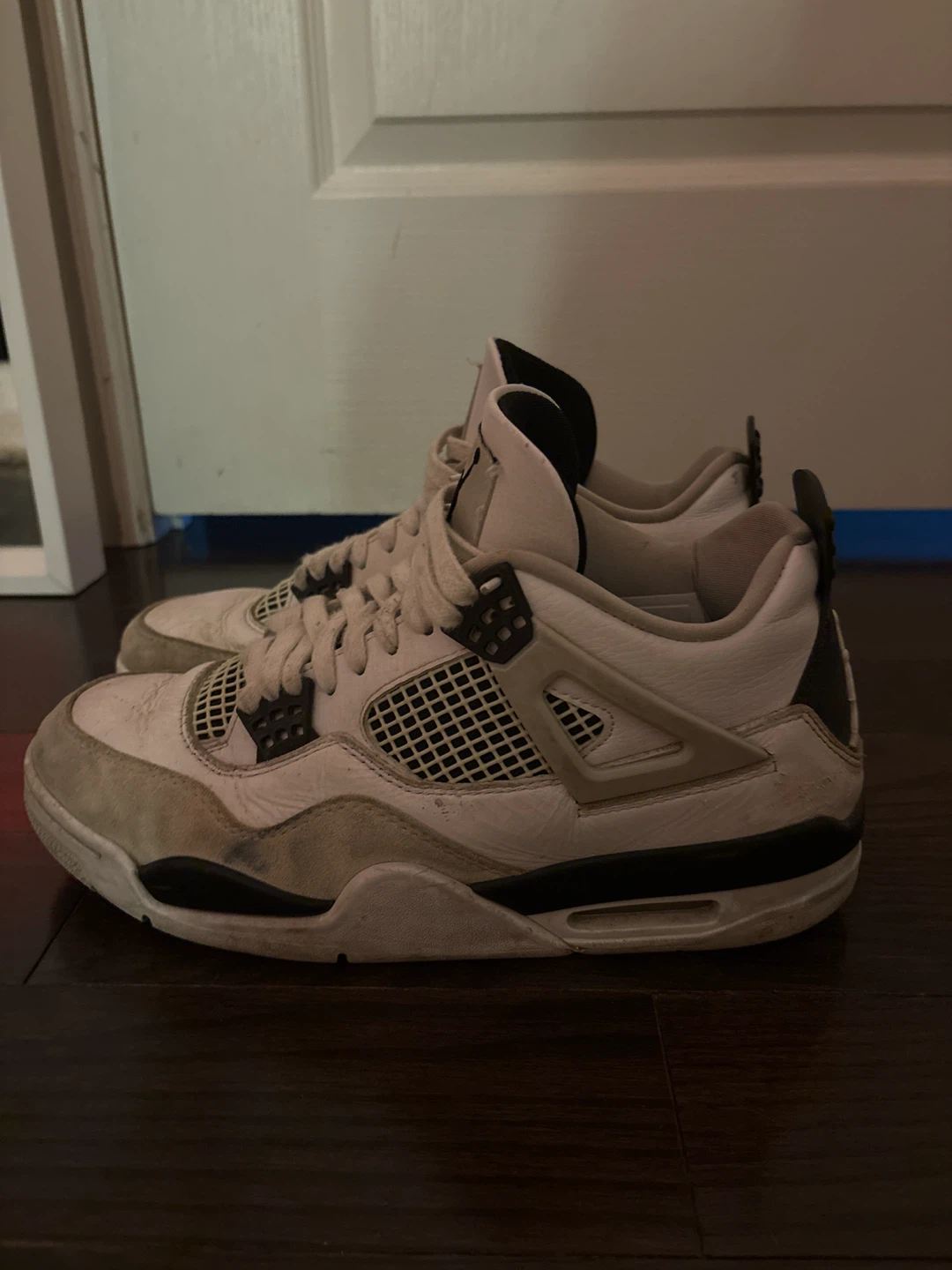 Air Jordan 4 "White Cement" Sneakers - photo 3