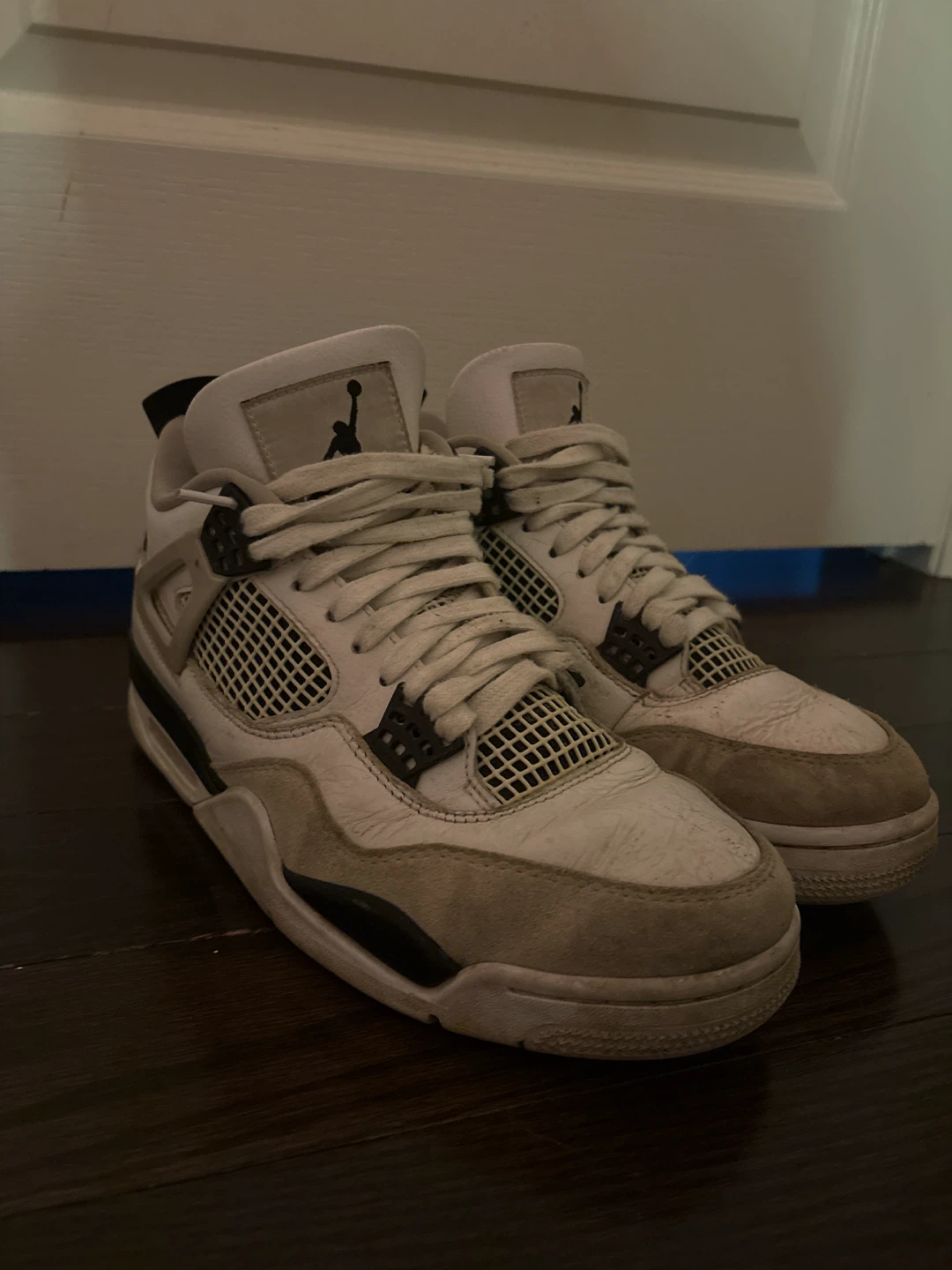 Air Jordan 4 "White Cement" Sneakers - photo 4