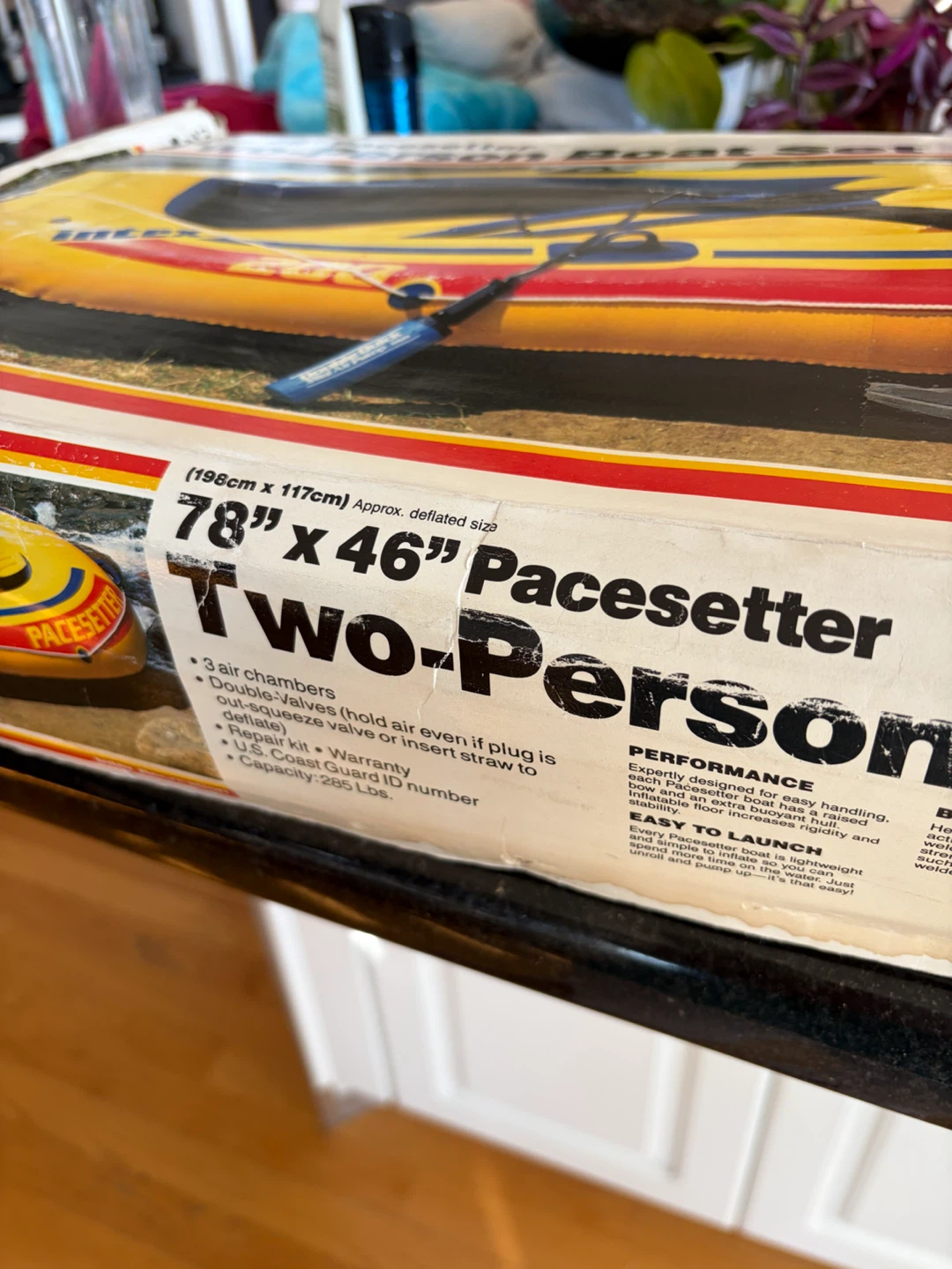 Intex Pacesetter Two-Person Boat Set - photo 2
