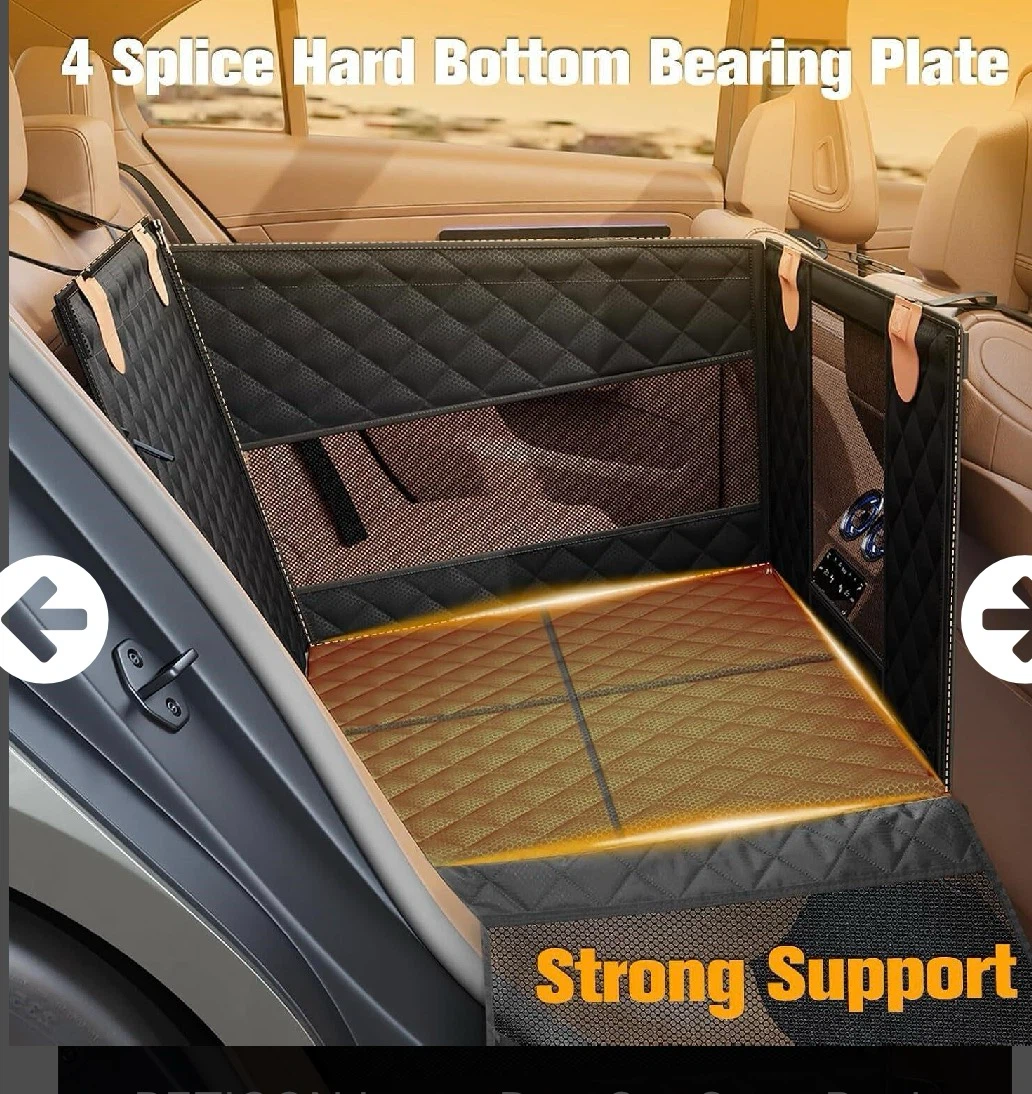Black Pet Car Seat Booster Carrier - photo 3