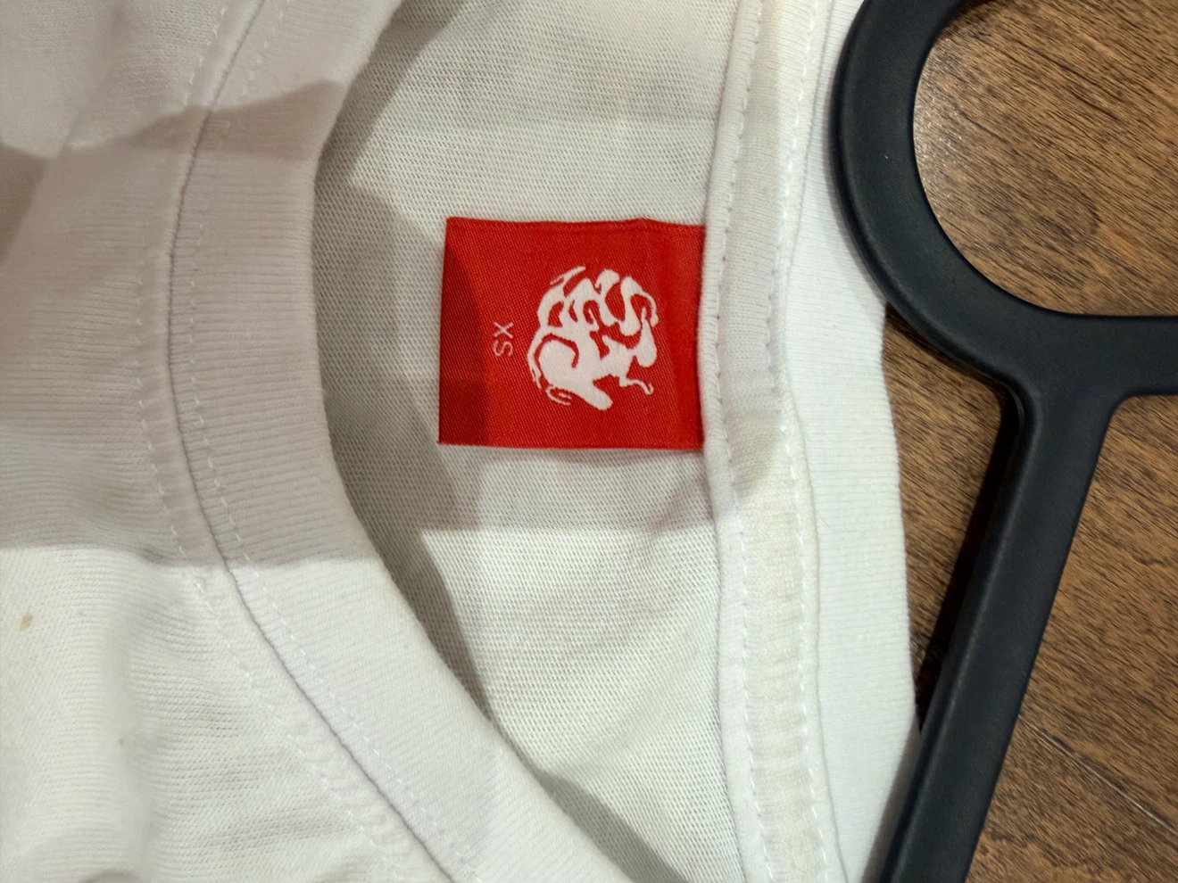 White T-Shirt with Graphic Print - photo 2