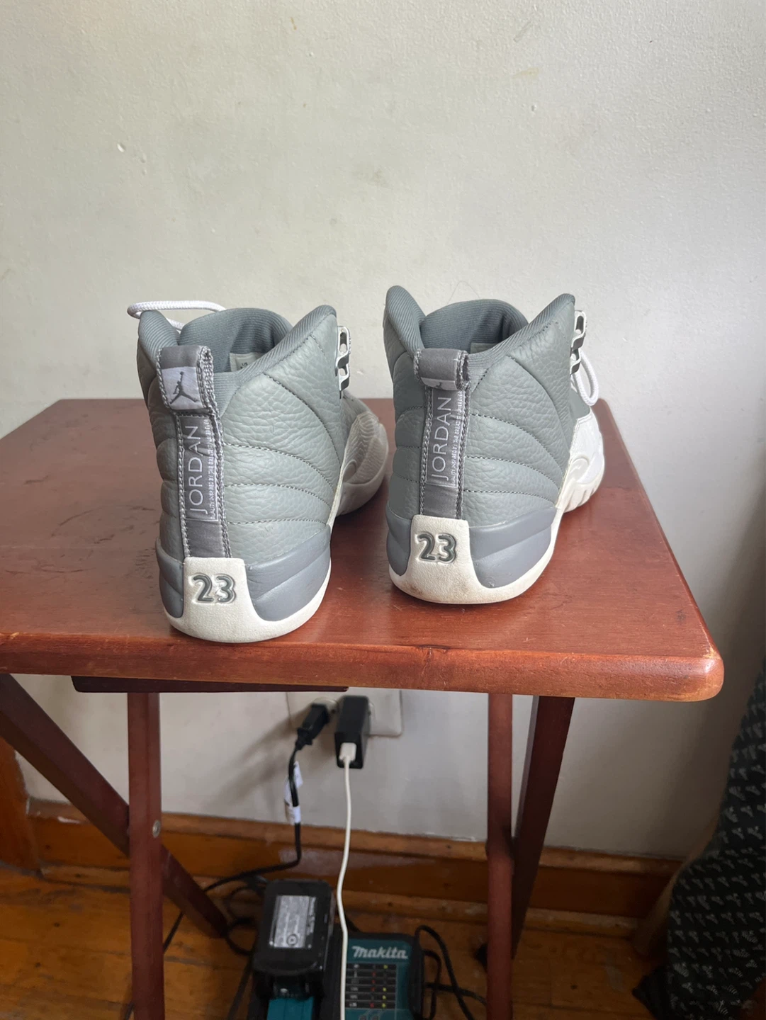 Air Jordan 12 Retro Grey White - photo 5