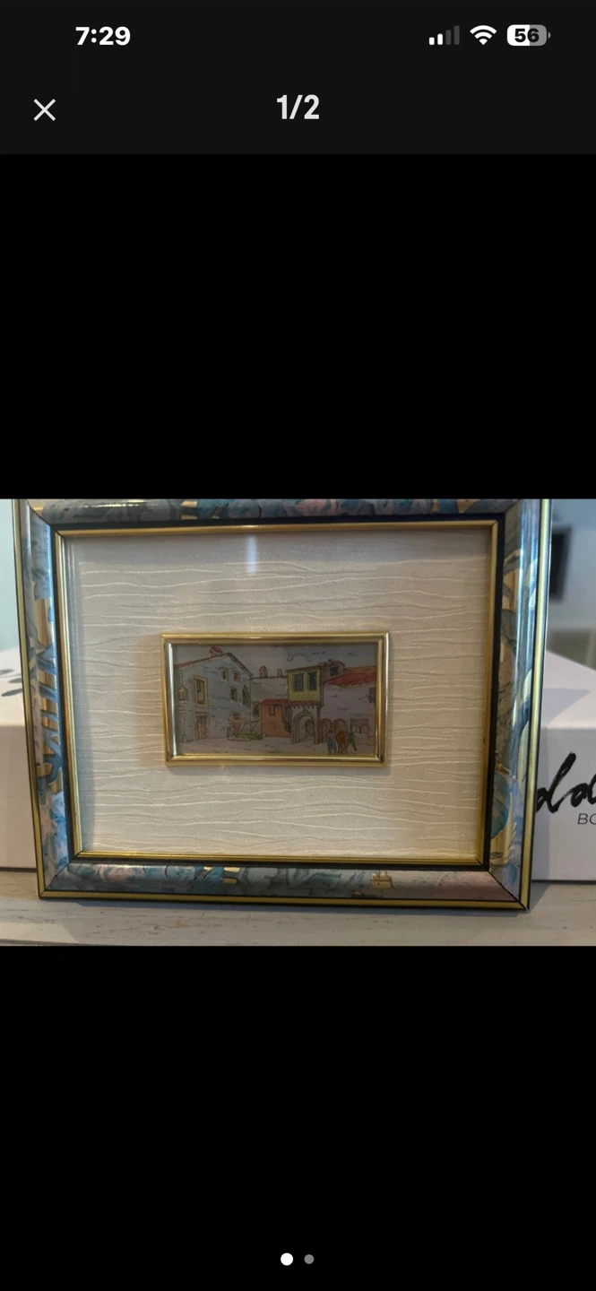 Framed Miniature Art Print