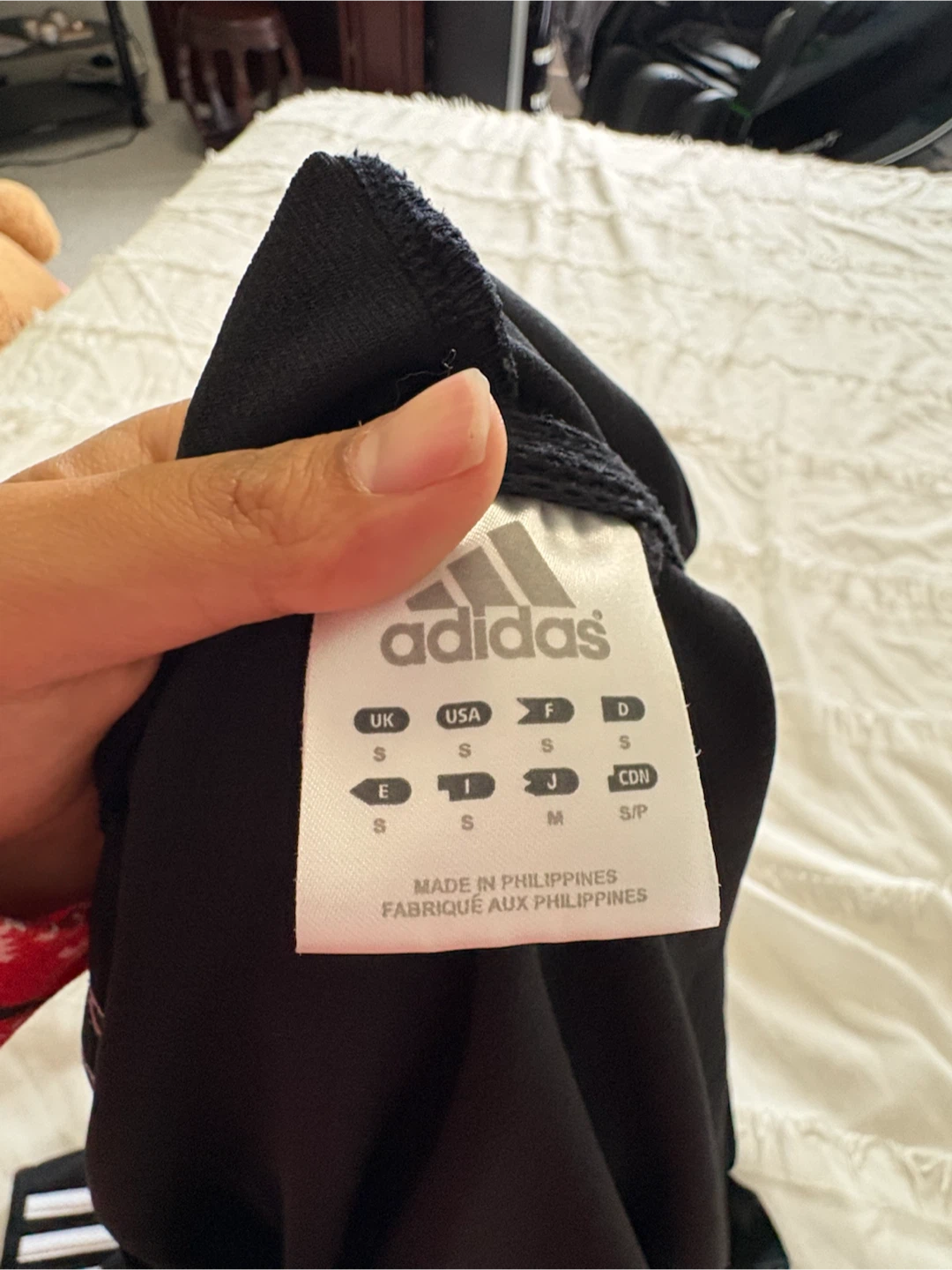 Adidas Black Zip-Up Hoodie- size small - photo 2