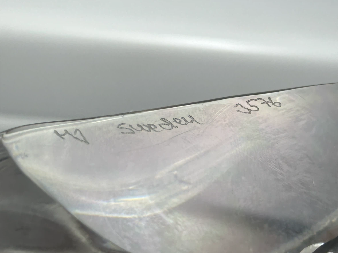 Mats Jonasson Crystal Dolphin Paperweight  3576 - photo 4