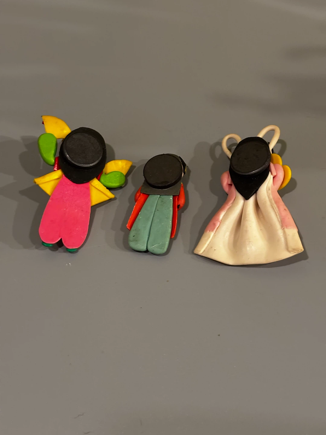 Set of 3 Korean Traditional Figures - photo 2