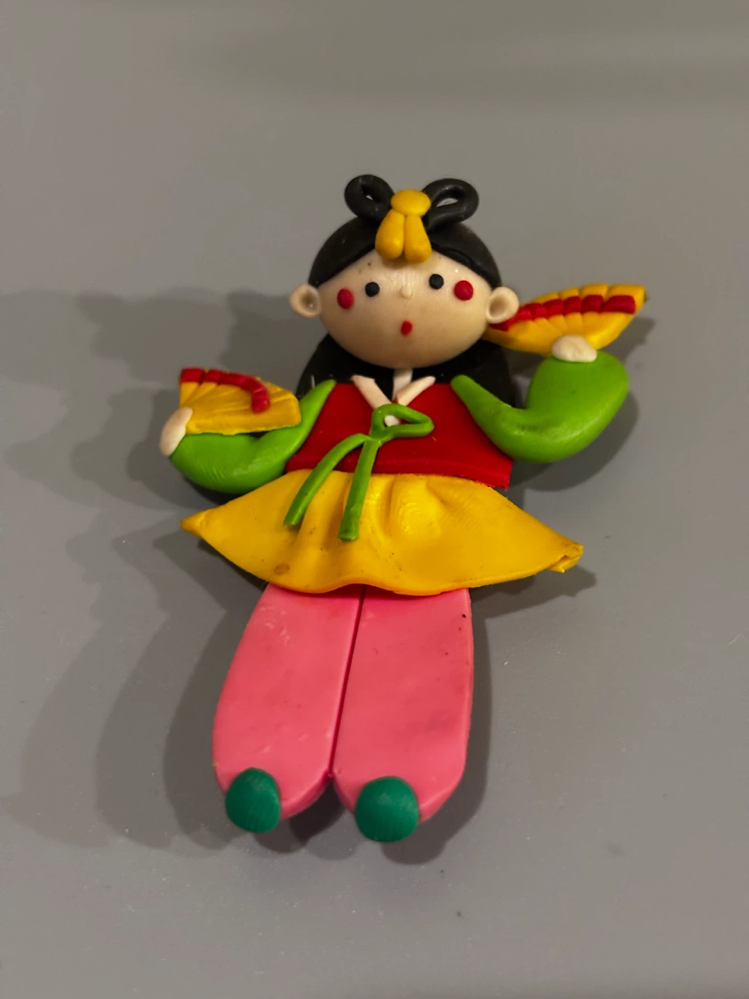 Set of 3 Korean Traditional Figures - photo 3
