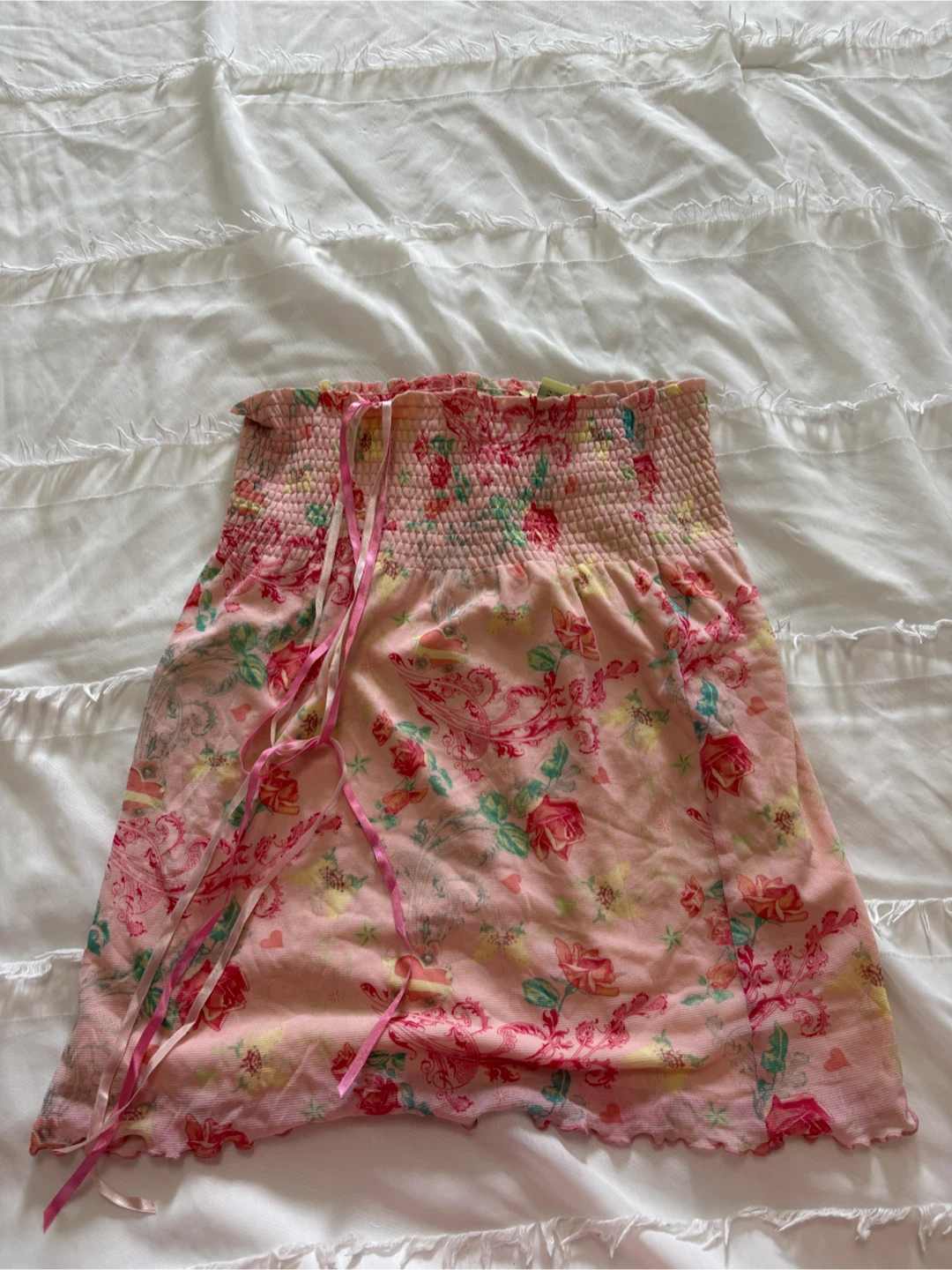 Kenzie Girl Pink Floral top XS/TP