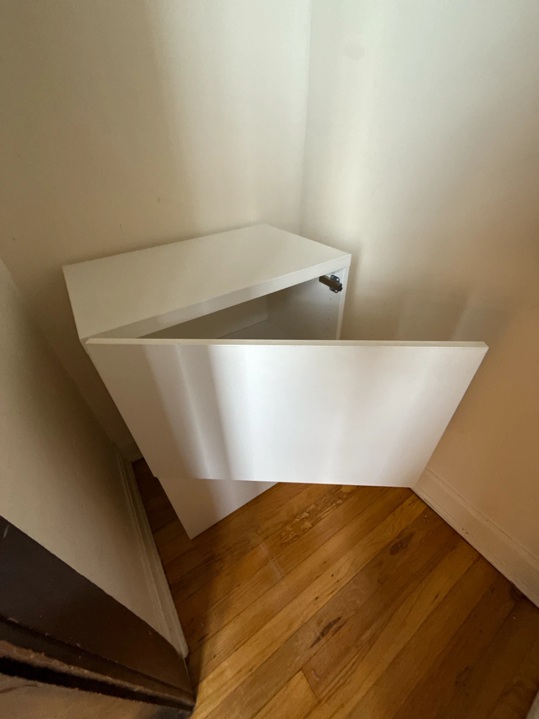 White Two-Drawer Storage Cabinet - photo 4