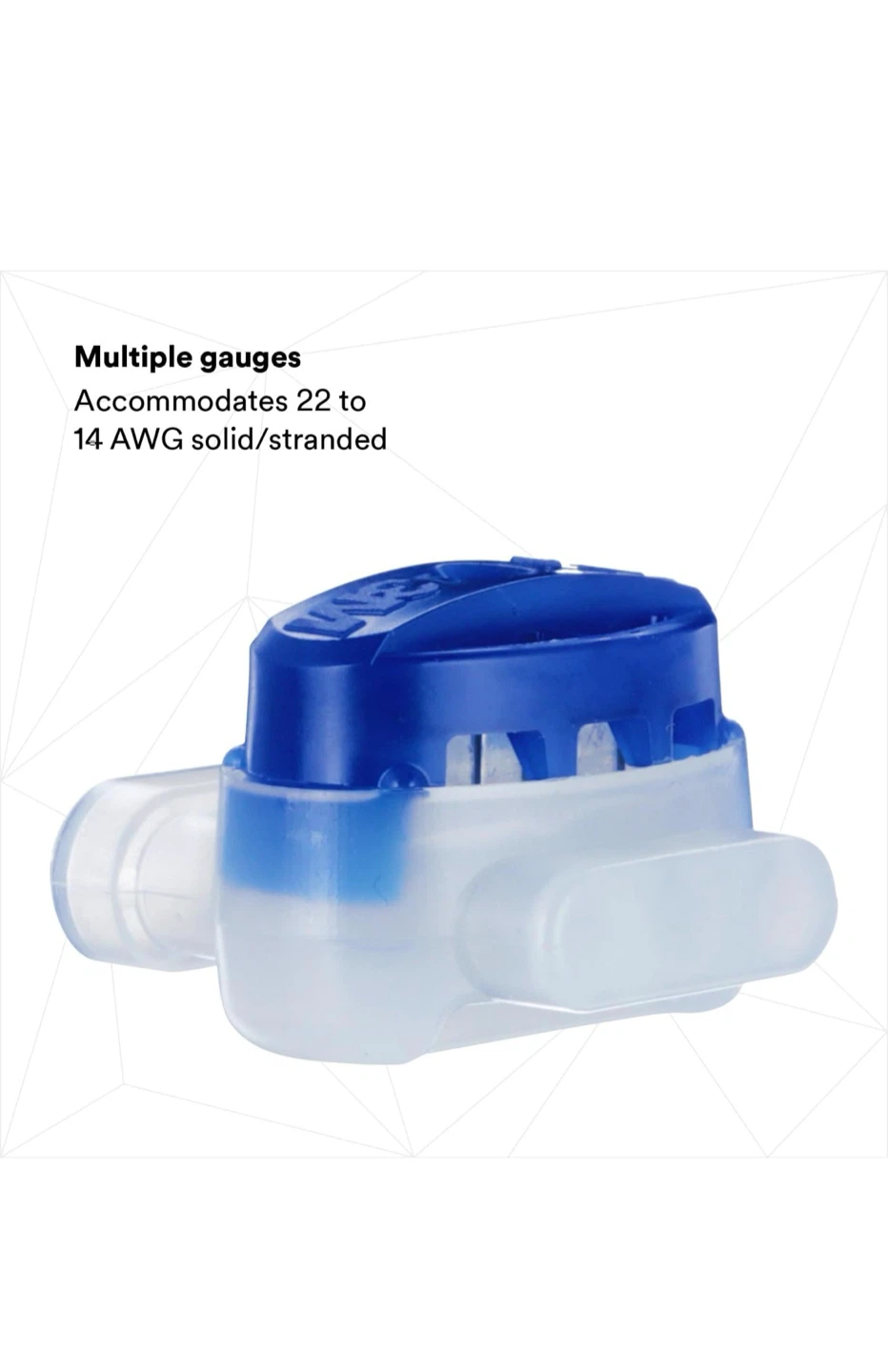 3M Scotchlok Self-Stripping Pigtail Connectors (50 count)